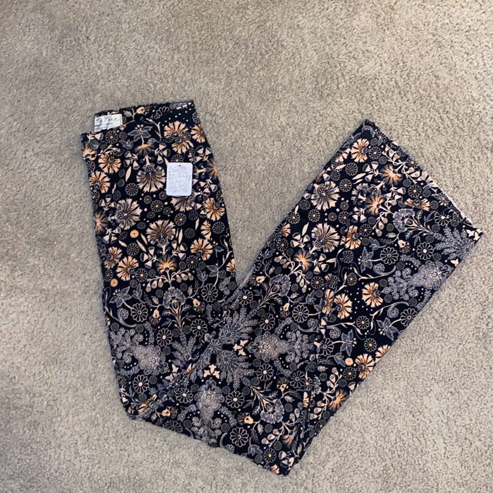 Free People Just Float On Printed Cord Flares